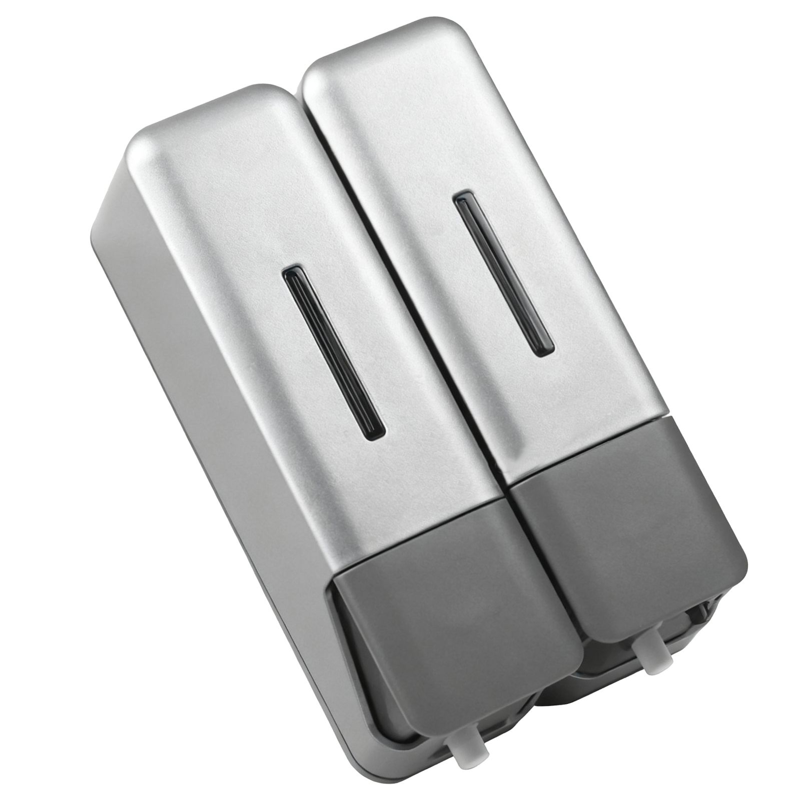 2 Chamber Shower Soap Dispenser Wall Mounted Shampoo Dispenser for Bathroom view 7
