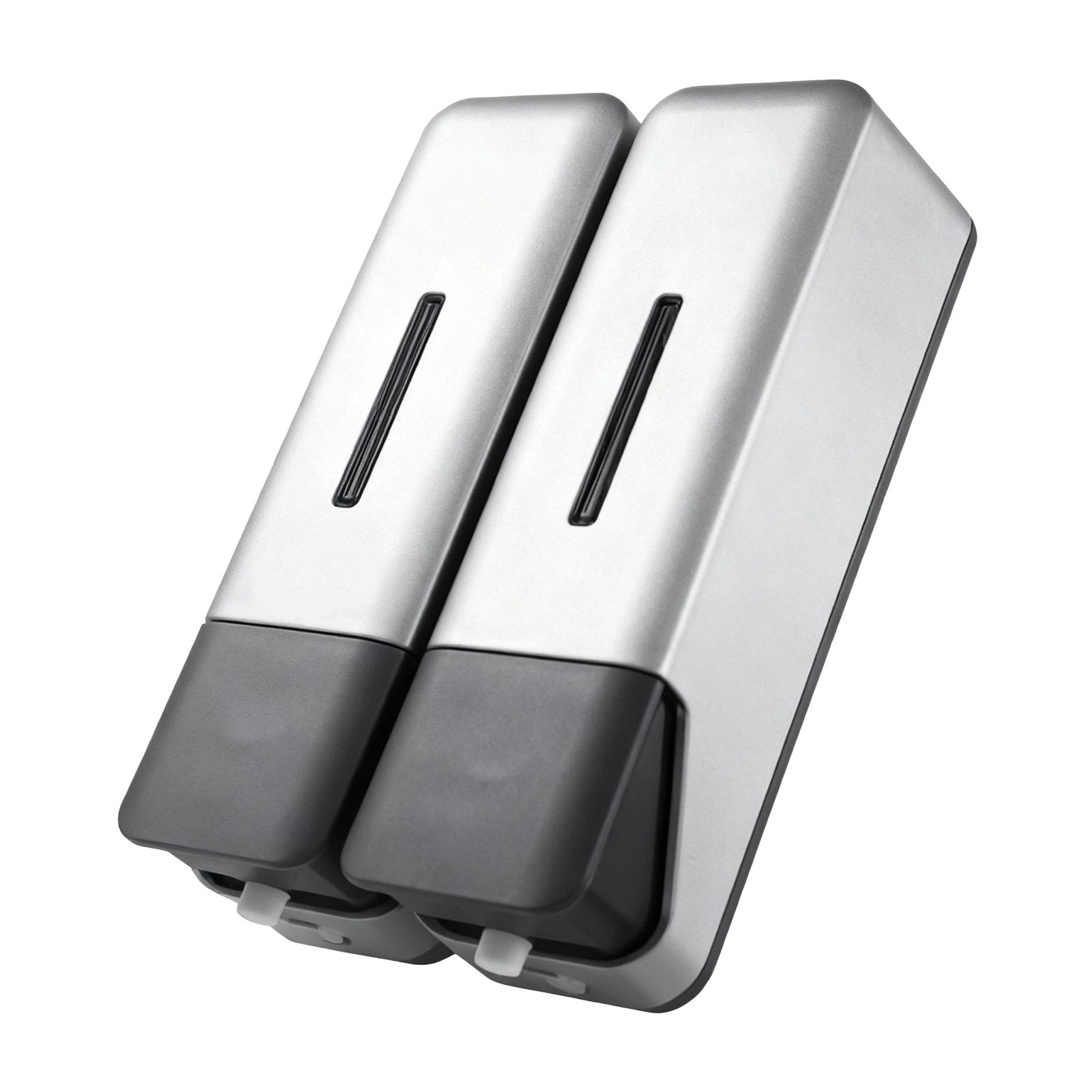 2 Chamber Shower Soap Dispenser Wall Mounted Shampoo Dispenser for Bathroom view 10