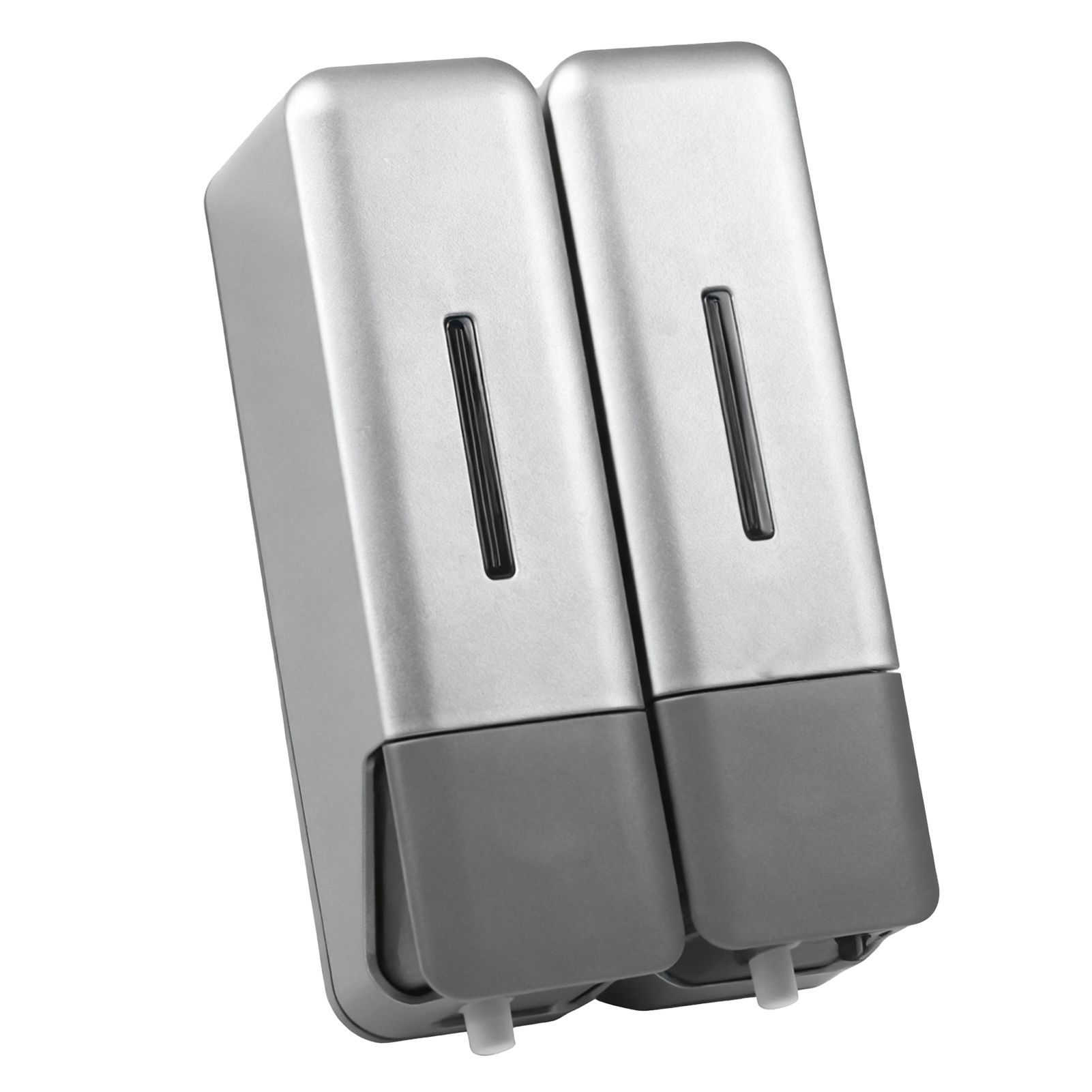 2 Chamber Shower Soap Dispenser Wall Mounted Shampoo Dispenser for Bathroom view 12