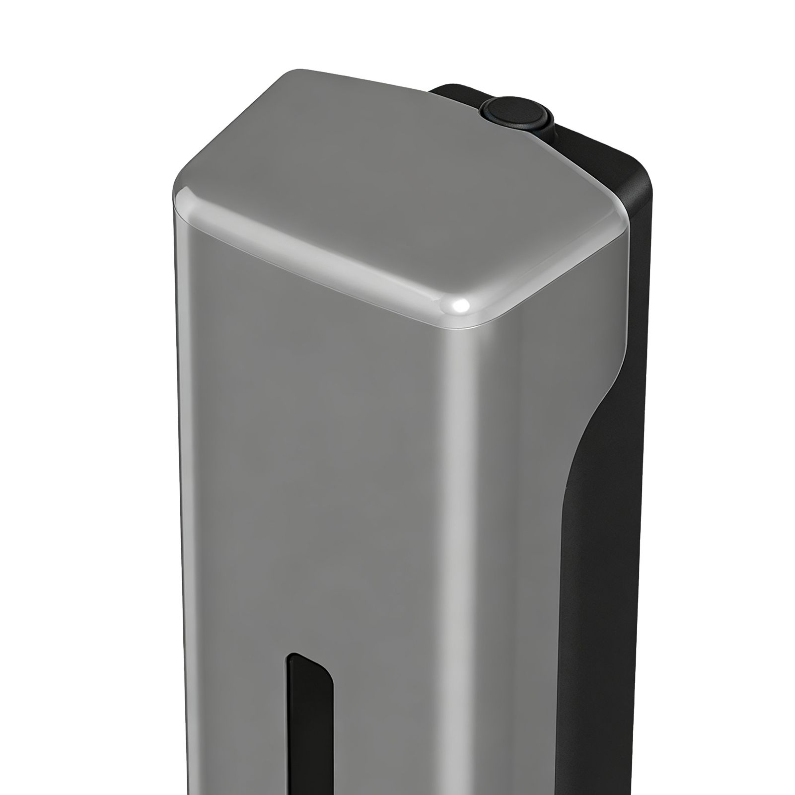Wall Soap Dispenser 350ml Wide Mouth Refillable Leak Proof Drip Style Single view 2
