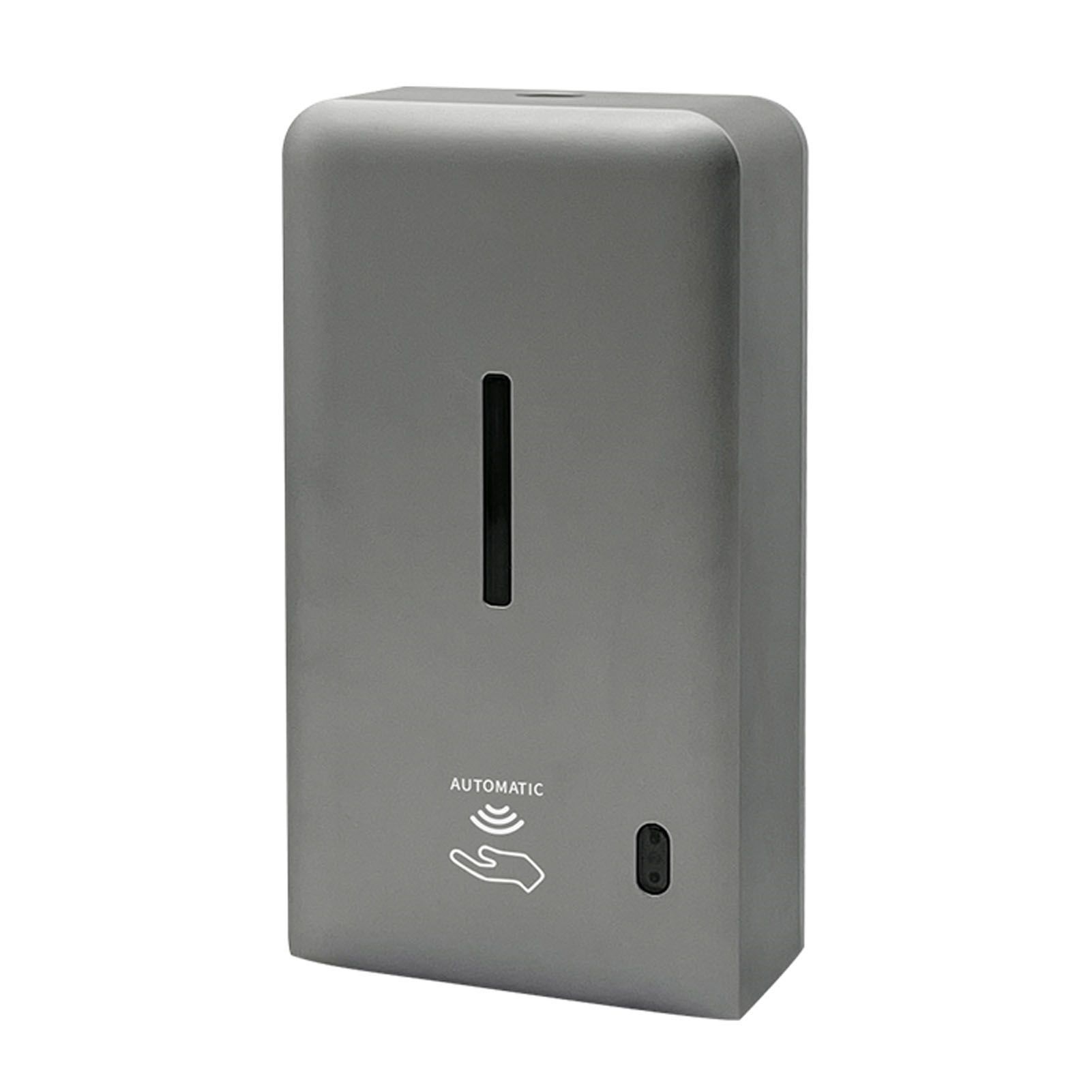 600ml Wall Mounted Soap Dispenser Touchless Adjustable 2 Levels Visible Window