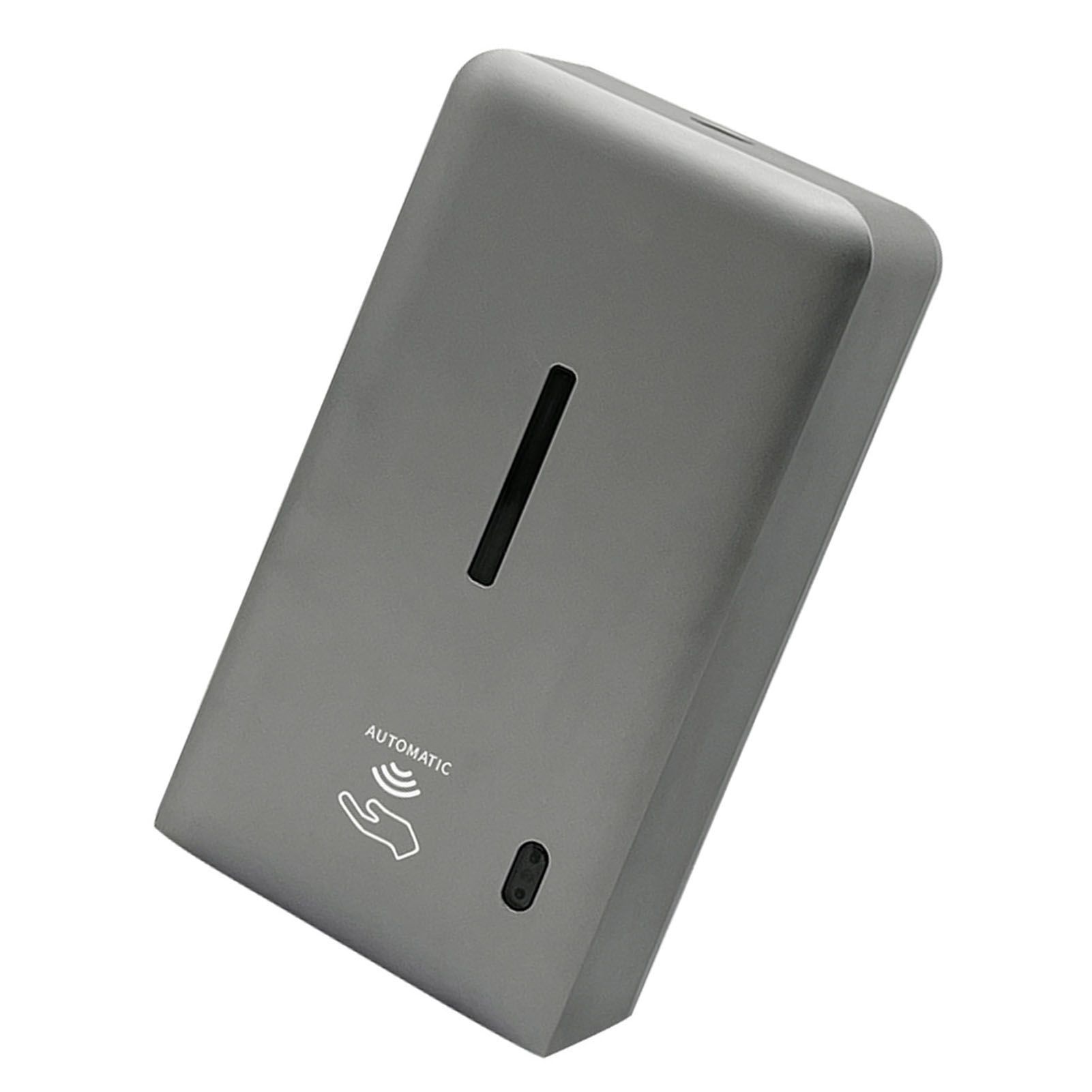 600ml Wall Mounted Soap Dispenser Touchless Adjustable 2 Levels Visible Window view 8