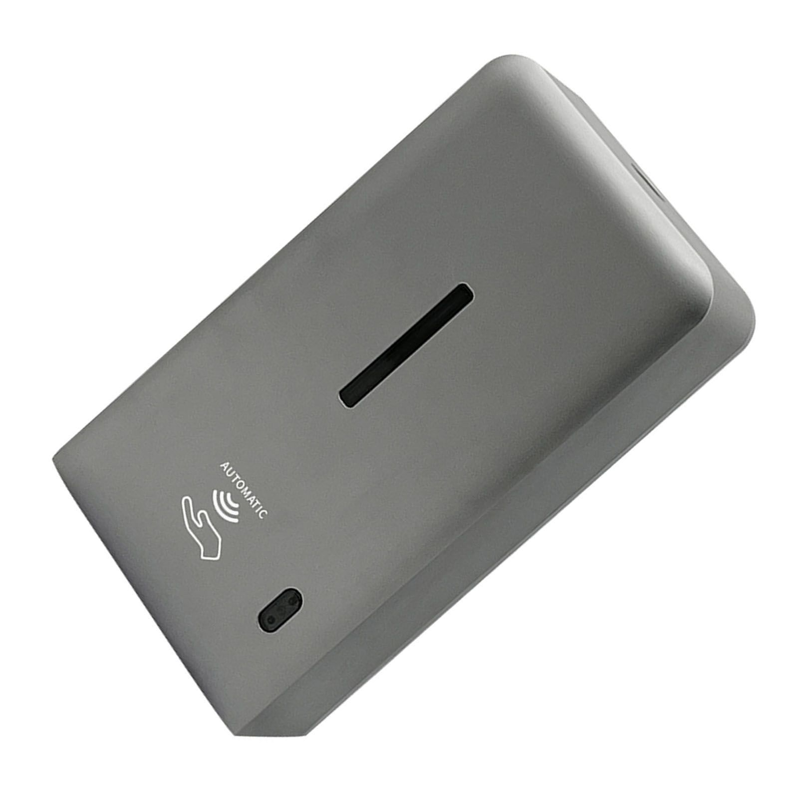 600ml Wall Mounted Soap Dispenser Touchless Adjustable 2 Levels Visible Window view 10