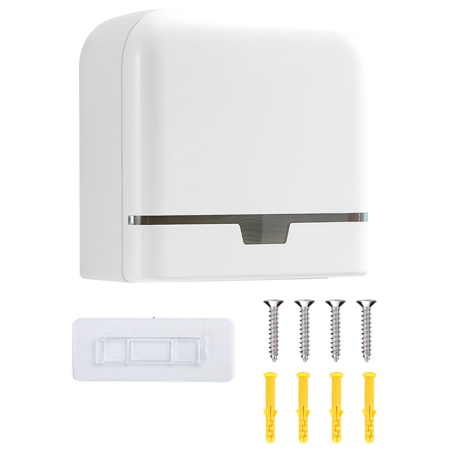Hand Paper Dispenser Holds 200 Sheets Wall Mounted Paper Towel Dispenser with view 3