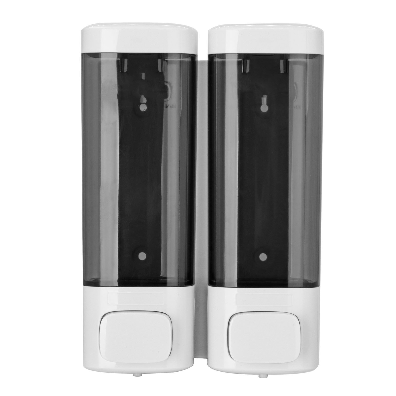 Double Soap Dispenser Drip Proof Wall Mounted Gel Hand Soap Dispenser for view 4