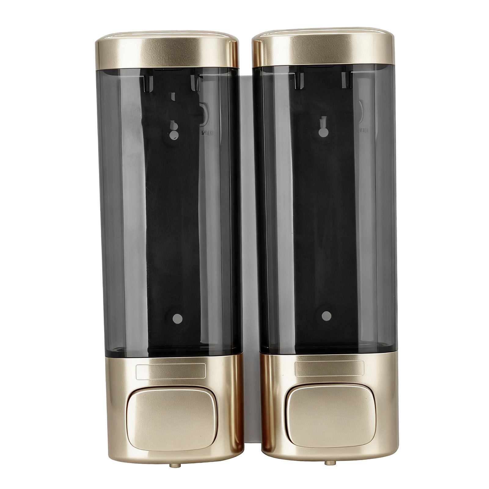Double Soap Dispenser Drip Proof Wall Mounted Gel Hand Soap Dispenser for view 5