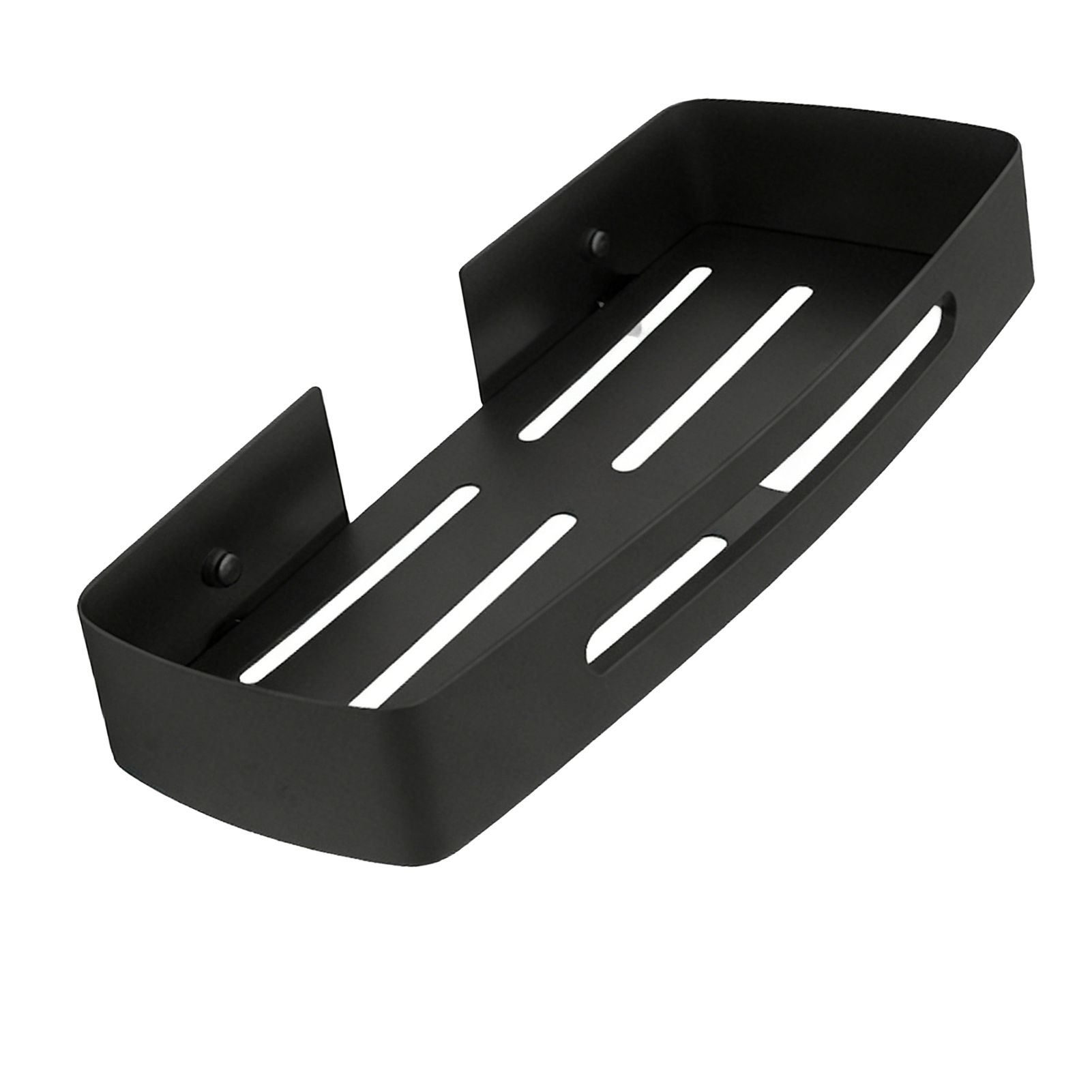 Bathroom Storage Shelf Stainless Steel Wall Mounted Rectangular Drain Rack for view 12