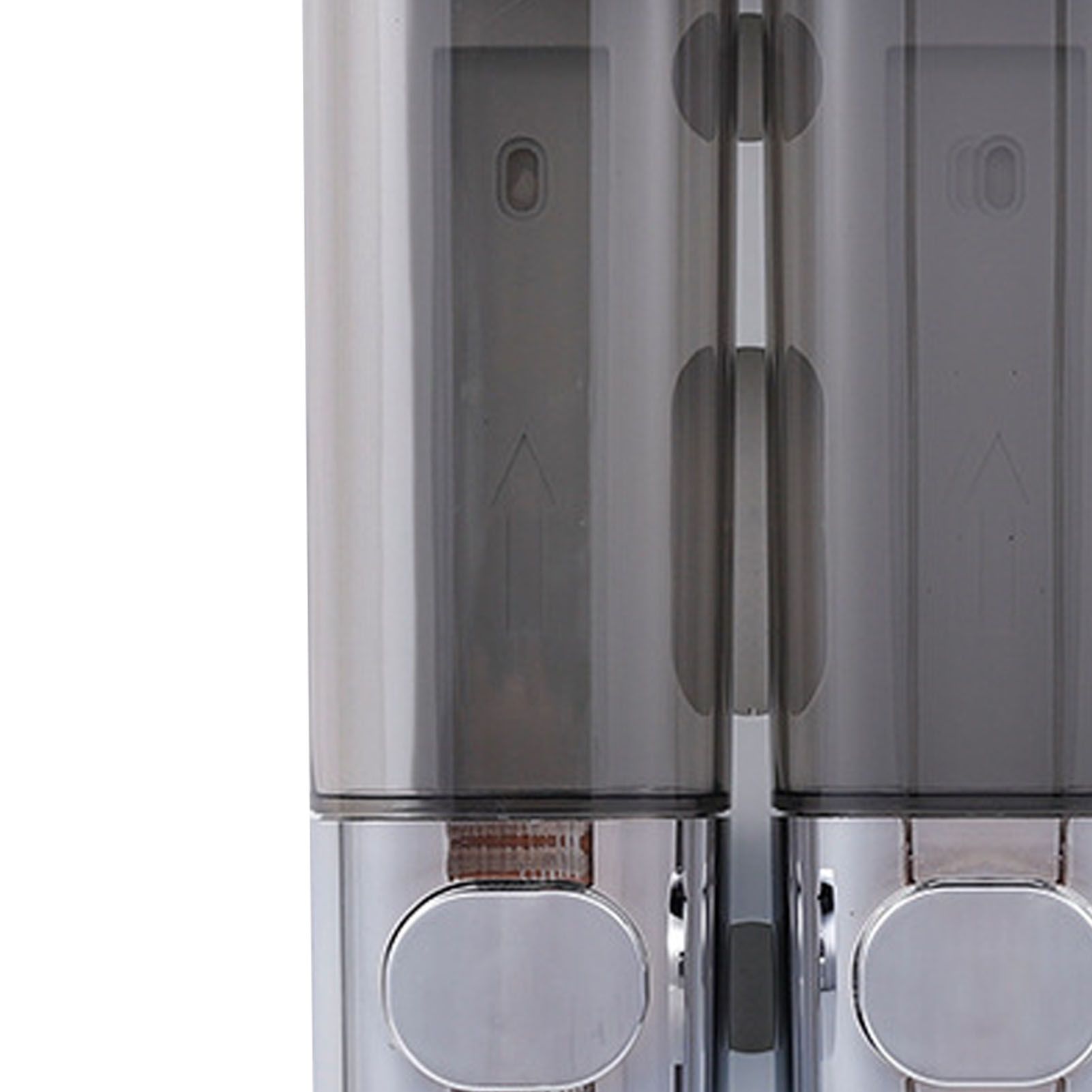 3 Chamber Shower Soap Dispenser 3x300ml Capacity Wall Mounted Shampoo and view 2