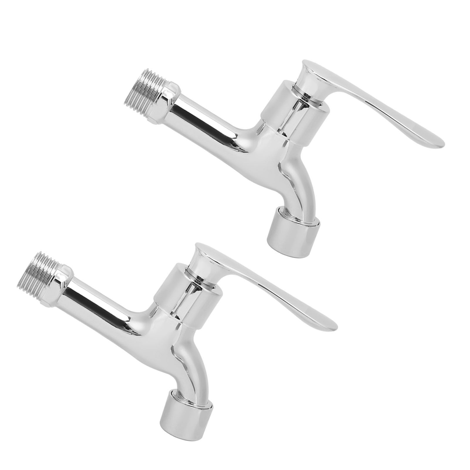 Basin Chrome Faucet Modern Elegant Chrome Finish Zinc Alloy Basin Sink Faucet view 4