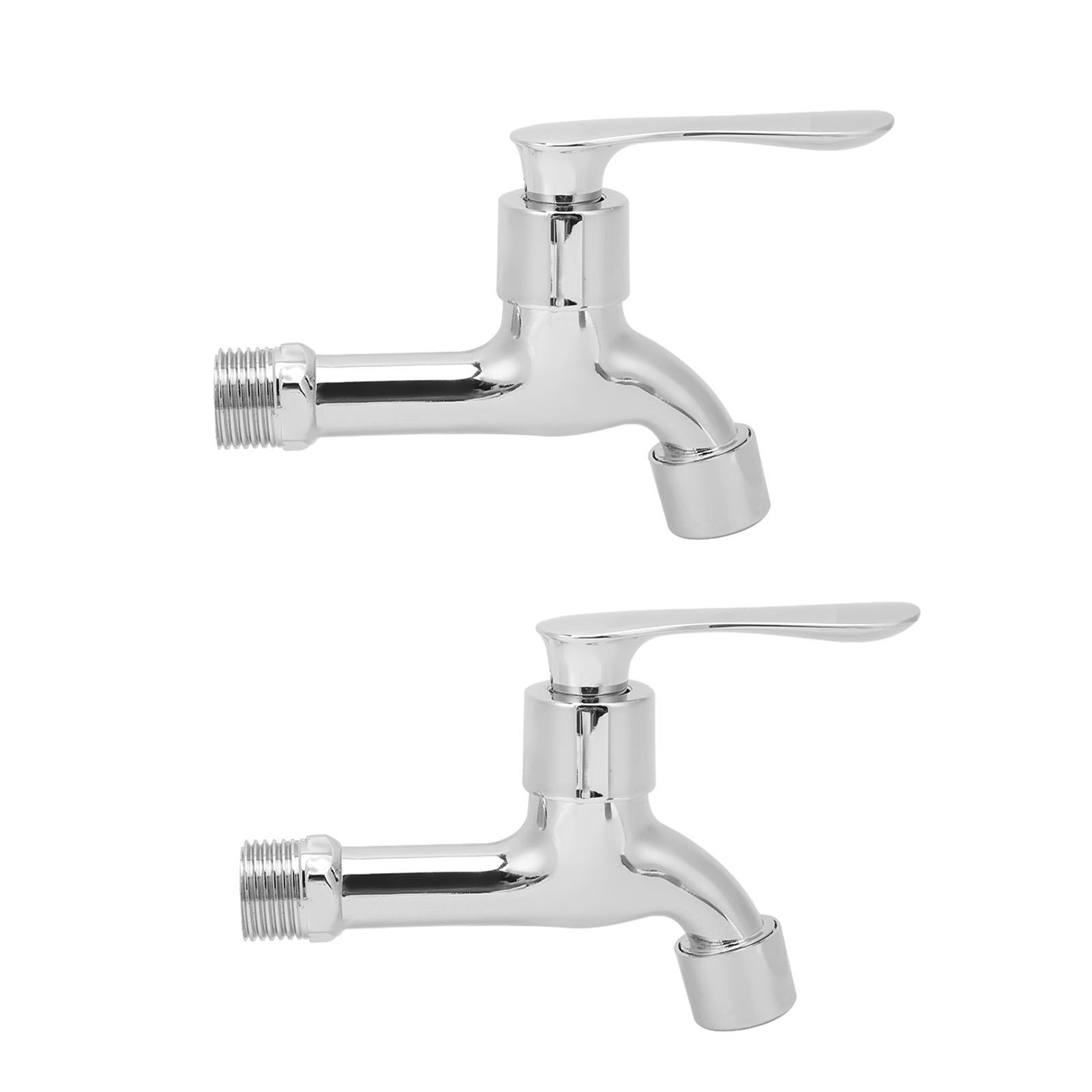 Basin Chrome Faucet Modern Elegant Chrome Finish Zinc Alloy Basin Sink Faucet view 8