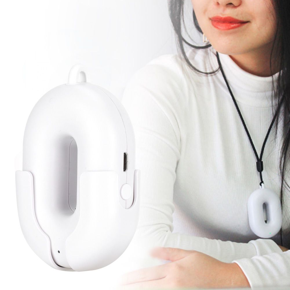Neck Hanging Necklace Type Mini Portable Negative Ion Air Purifier Low Noise view 5