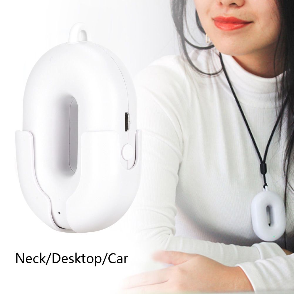 Neck Hanging Necklace Type Mini Portable Negative Ion Air Purifier Low Noise view 12