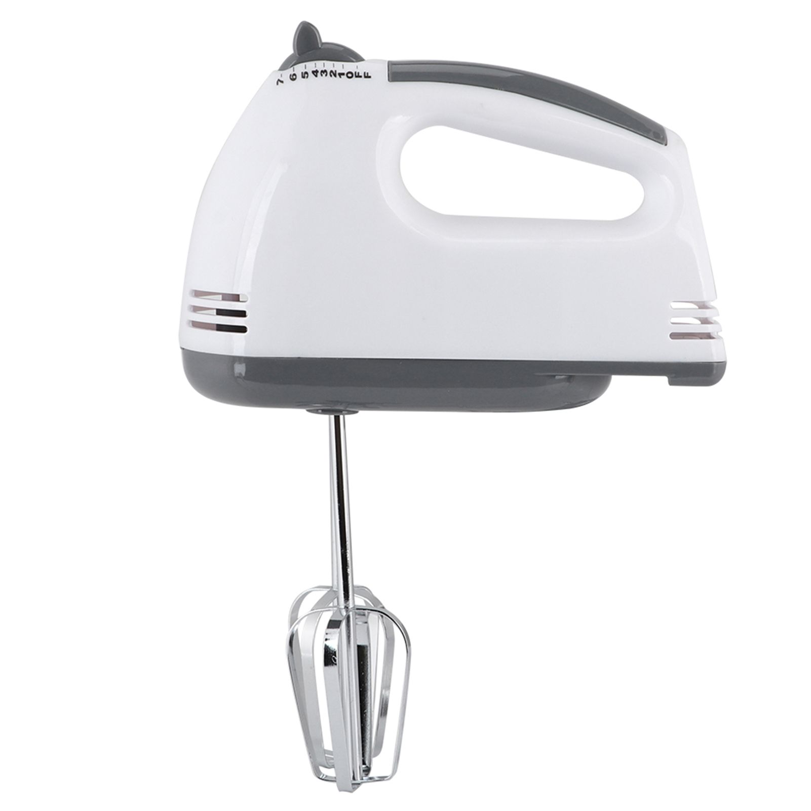 7 Speeds Household Handheld Electric Egg Beater with Rods for Eggs Beating view 3