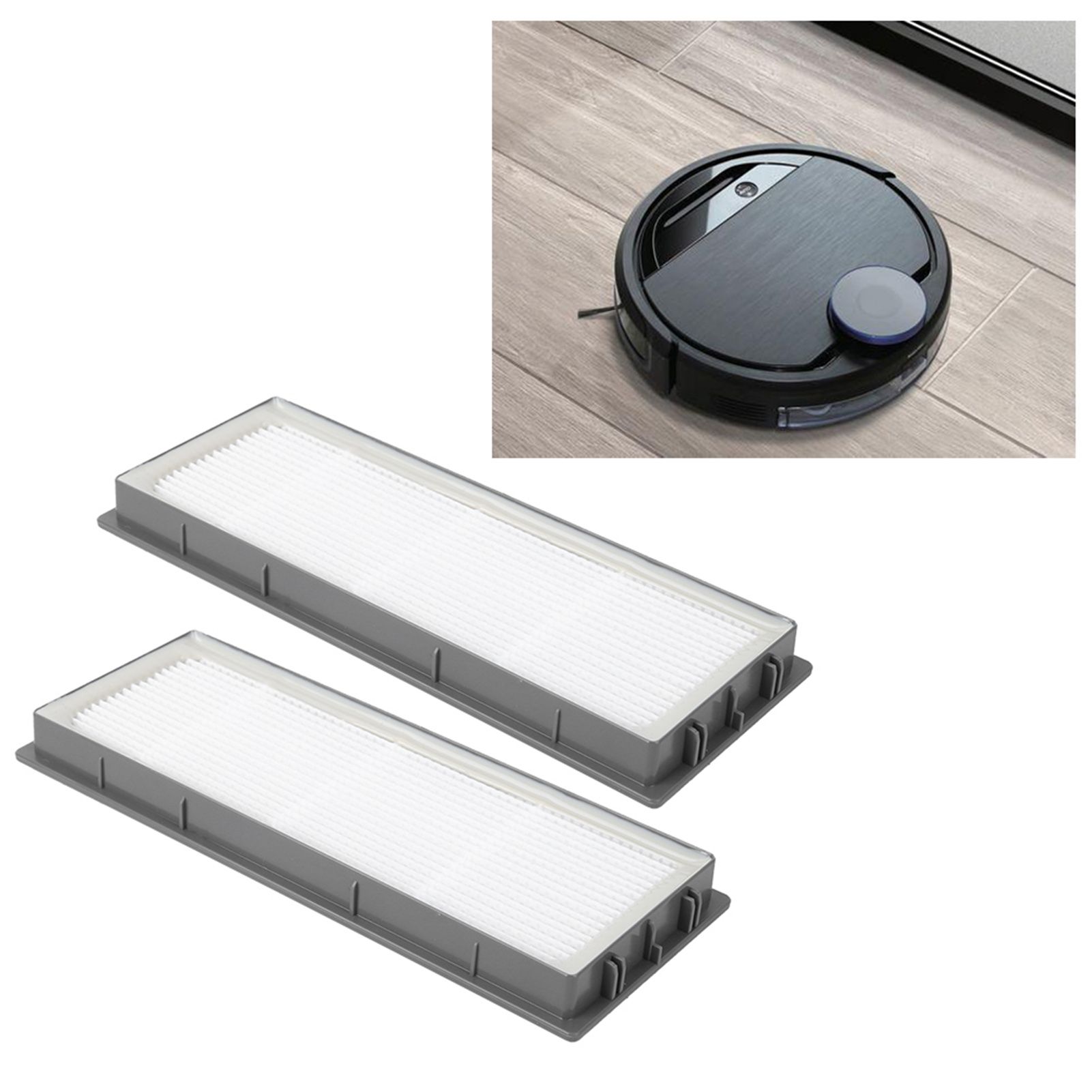 2pcs Filter Spare Parts Fit for Deebot OZMO 930 Robotic Vacuum Cleaner Accessories view 10