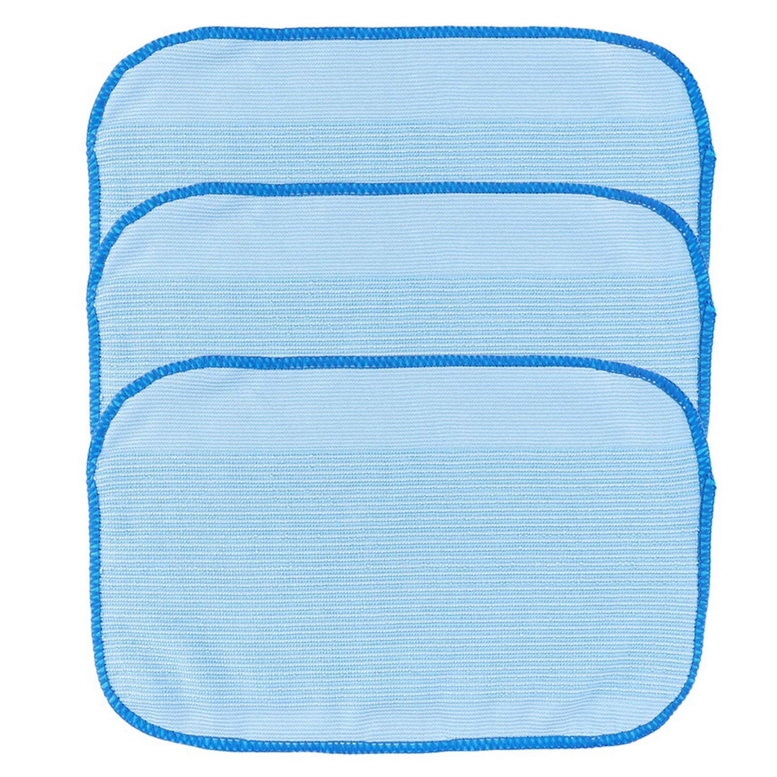 3pcs Wet Fiber Mopping Cloths Mop Pads Fits for Braava 321 380 320 380t Floor view 3