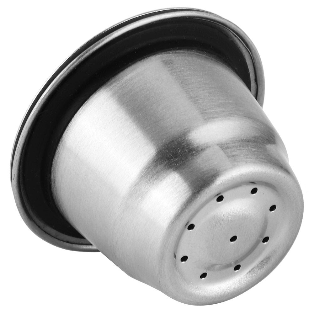 Stainless Steel Reusable Coffee Capsule Shell Coffee Filter Fit for Nespresso view 5