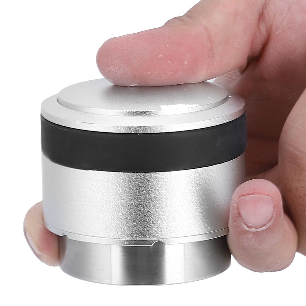 51mm Press Type Coffee Tamper Hammer Powder Distributor Leveler Tool for view 8