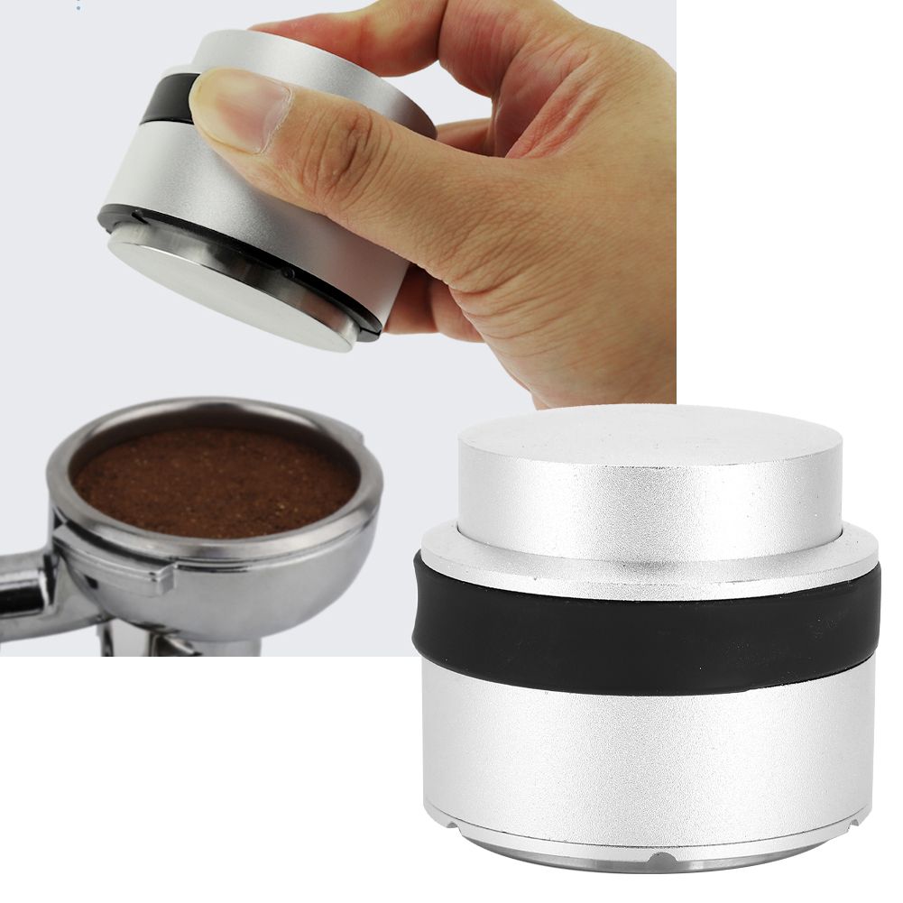 51mm Press Type Coffee Tamper Hammer Powder Distributor Leveler Tool for view 9