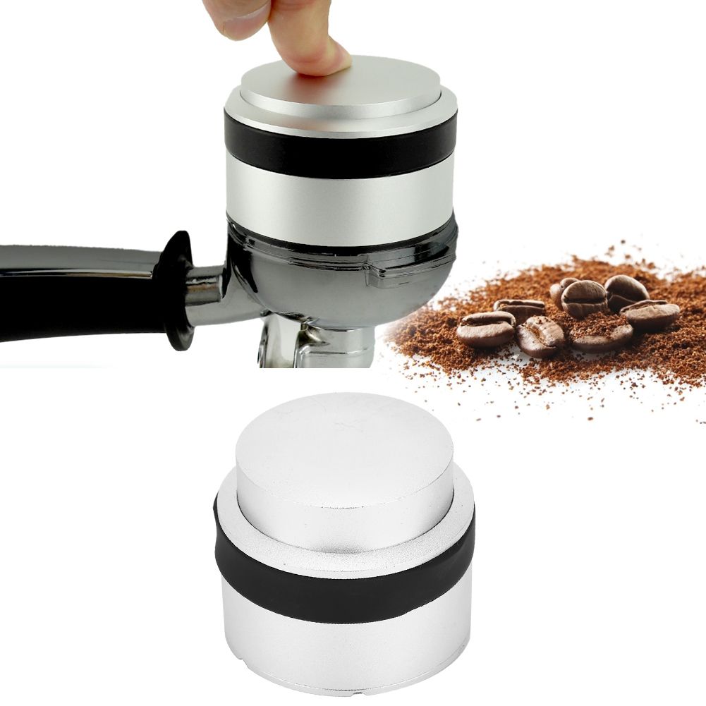 51mm Press Type Coffee Tamper Hammer Powder Distributor Leveler Tool for view 10