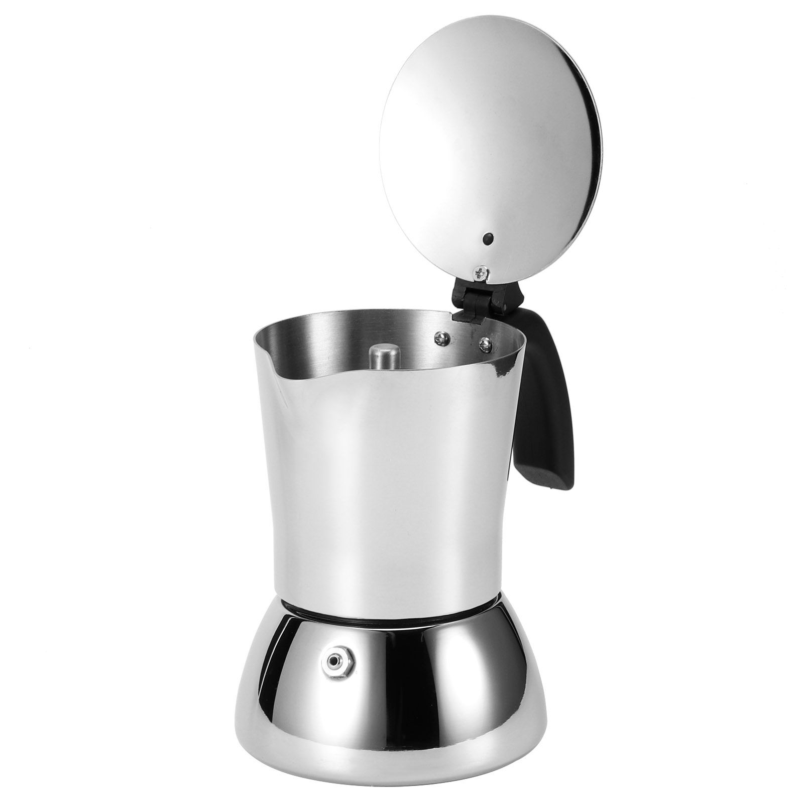 304 Stainless Steel Coffee Maker Mocha Pot Extraction Kettle for Home Coffee view 3