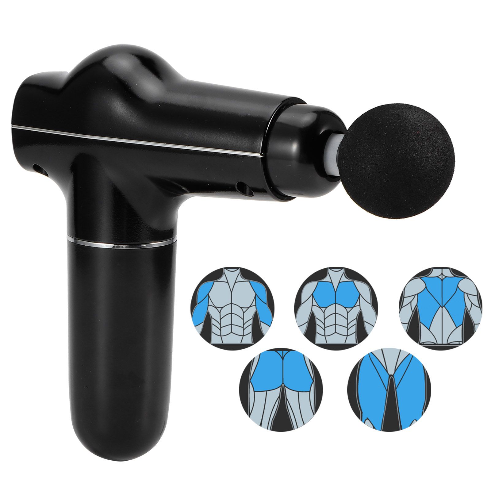 Mini Portable Electric Muscle Stimulator Body Relaxation Massager with 3 view 10
