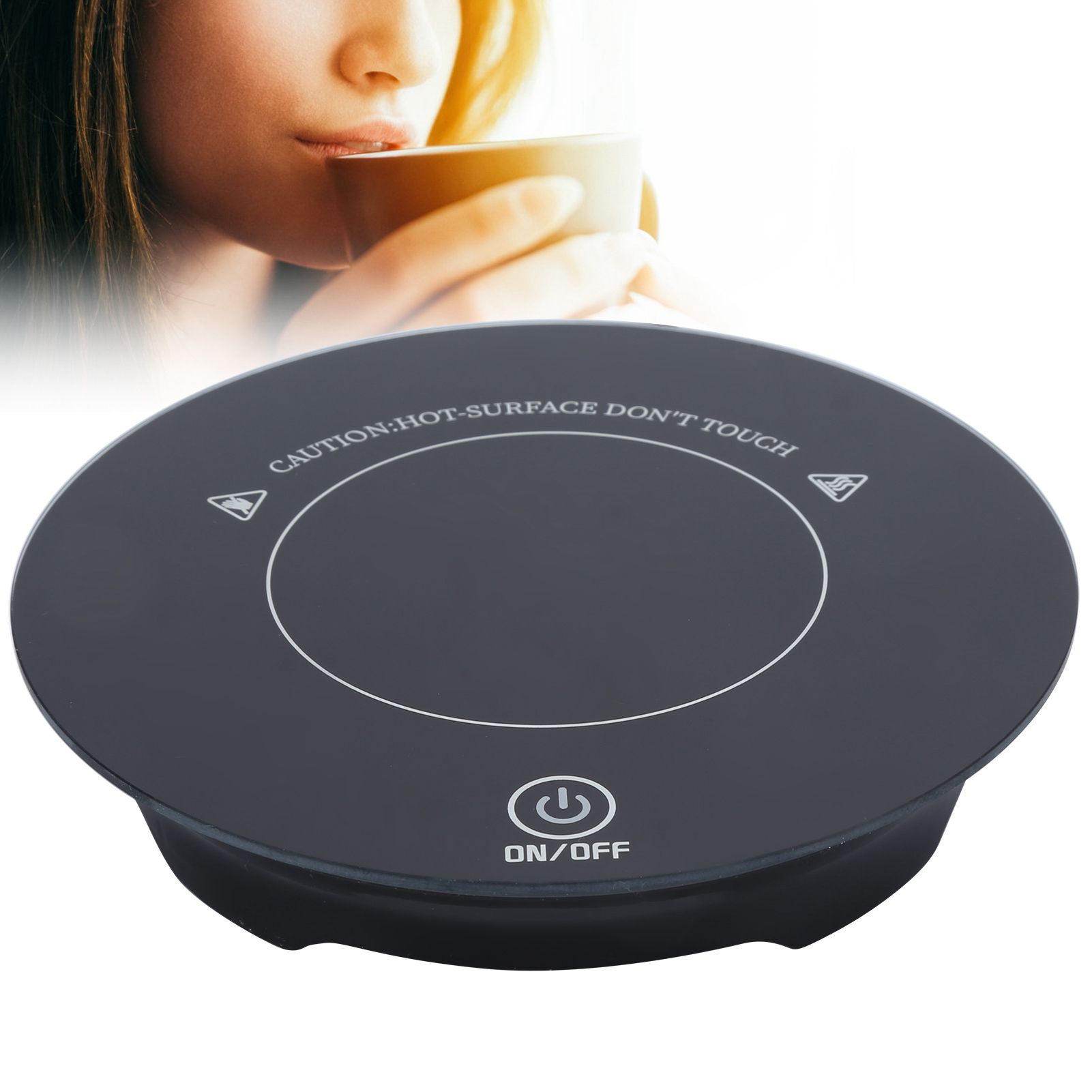 Smart Coffee Warmer Touch Switch 5S Fast Heating Constant Temperature USB Mug view 10