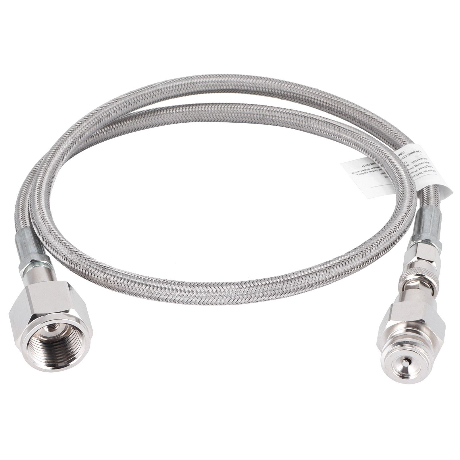 CO2 Universal External Hose Adapter G5/8-14 1m Soda PTFE Hose Soda Maker view 5