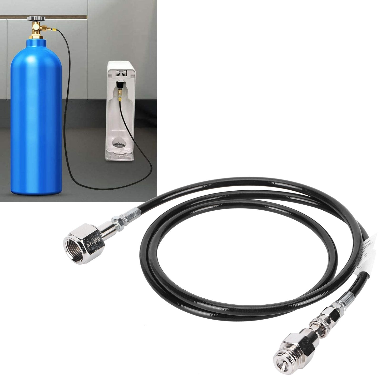 CO2 Universal External Hose Adapter G5/8-14 1.5m Soda Hose Soda Machine view 9