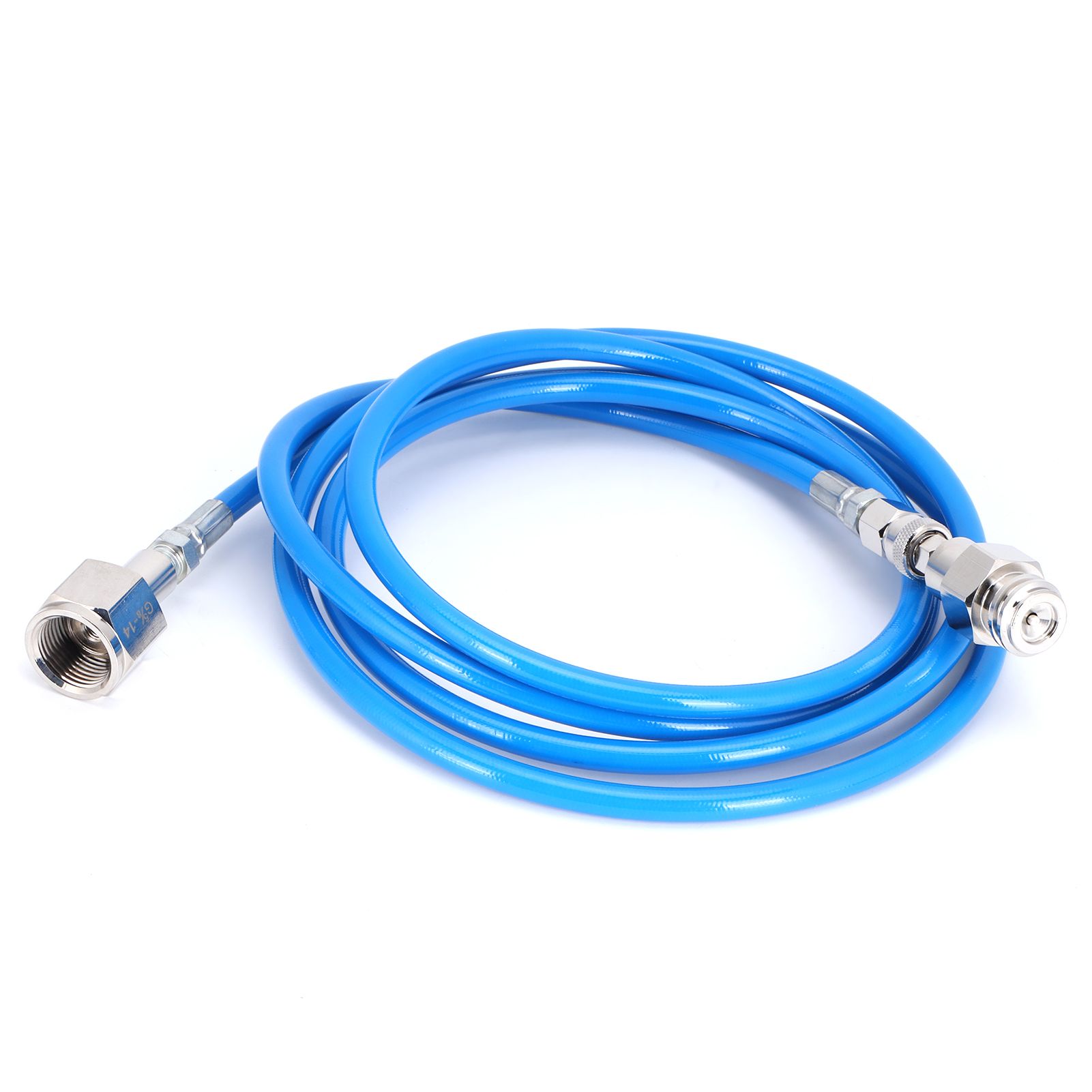 G5/8‑14 2.5m External Soda Hose Universal CO2 Gas Cylinder Refilling Adapter view 3