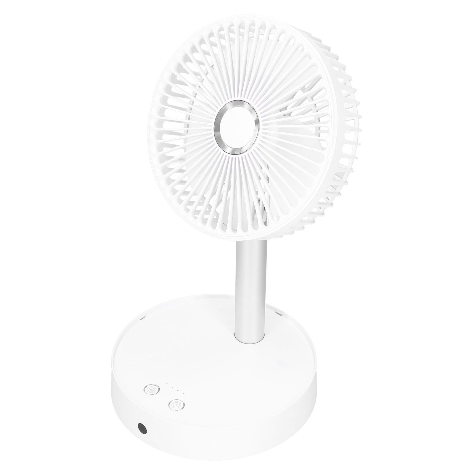 Mini Shake Head Fan Portable Folding Telescopic Electric Fan for Home Office view 7
