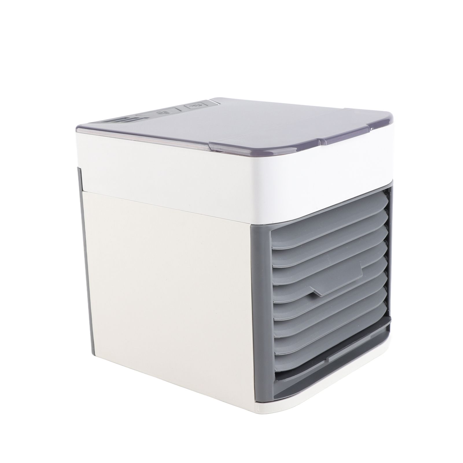 USB Powered Air Cooler Mini Portable Air Contioner Fan for Refrigeration and view 3