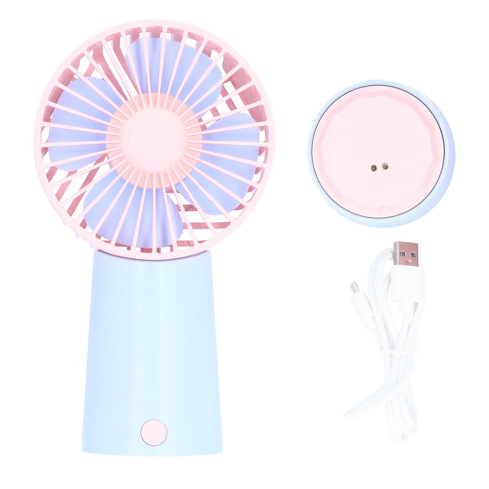 Magnetic Suction Fan Portable Adjustable USB Charging Electric Fan for view 2