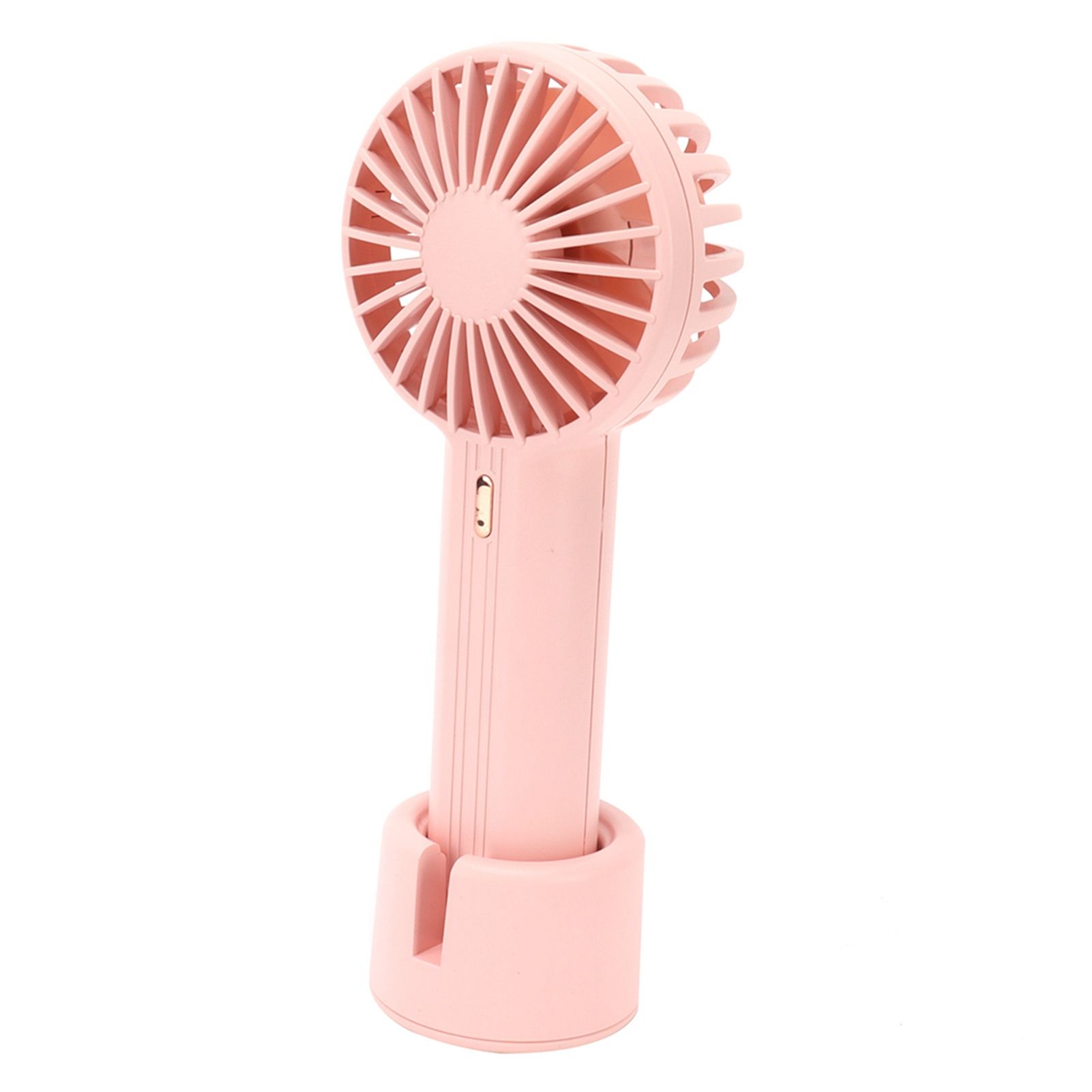 3 in 1 Mini Hanheld Fan Pink Portable Neck Fan USB Charging Desktop Fan for view 10