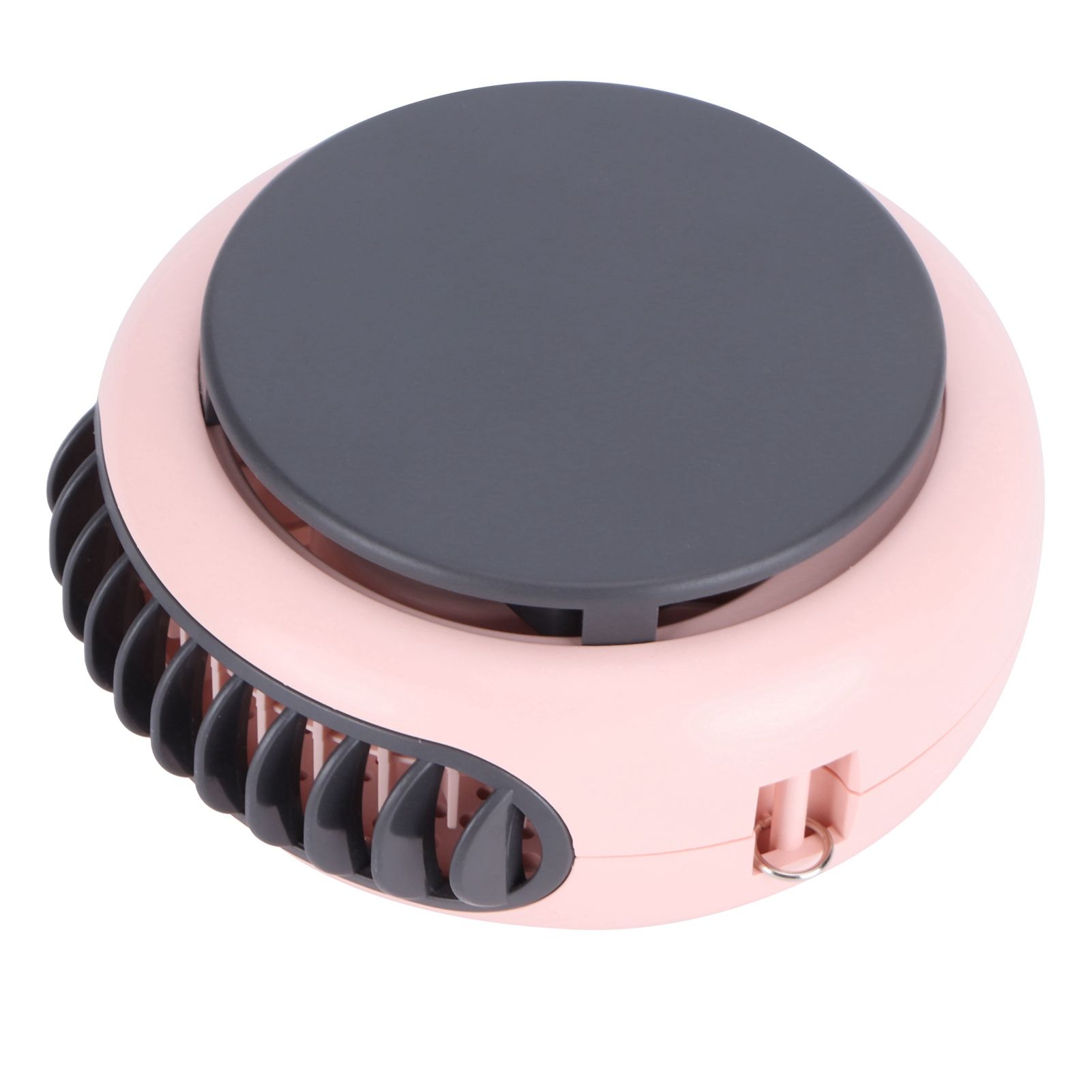 Small Round Neck Fan with Pattern Portable USB Charging Fan Desktop Fan for view 4