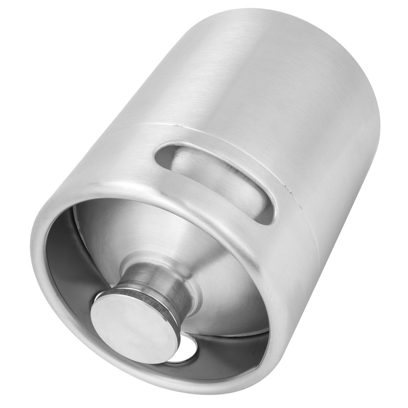 2L Beer Keg Mini Stainless Steel Beer Barrel with Spiral Lid for Home Brewing view 7