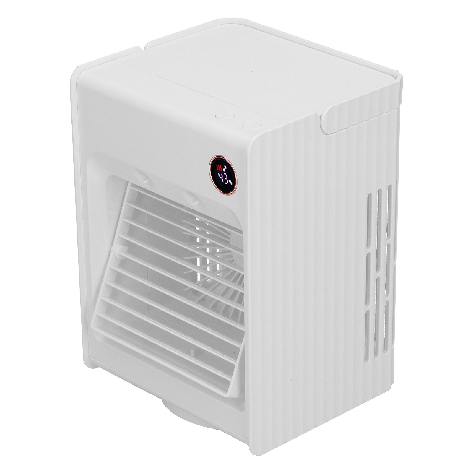 2 in 1 Oscillating Spray Humidification Fan with Light USB Charging Desktop view 3