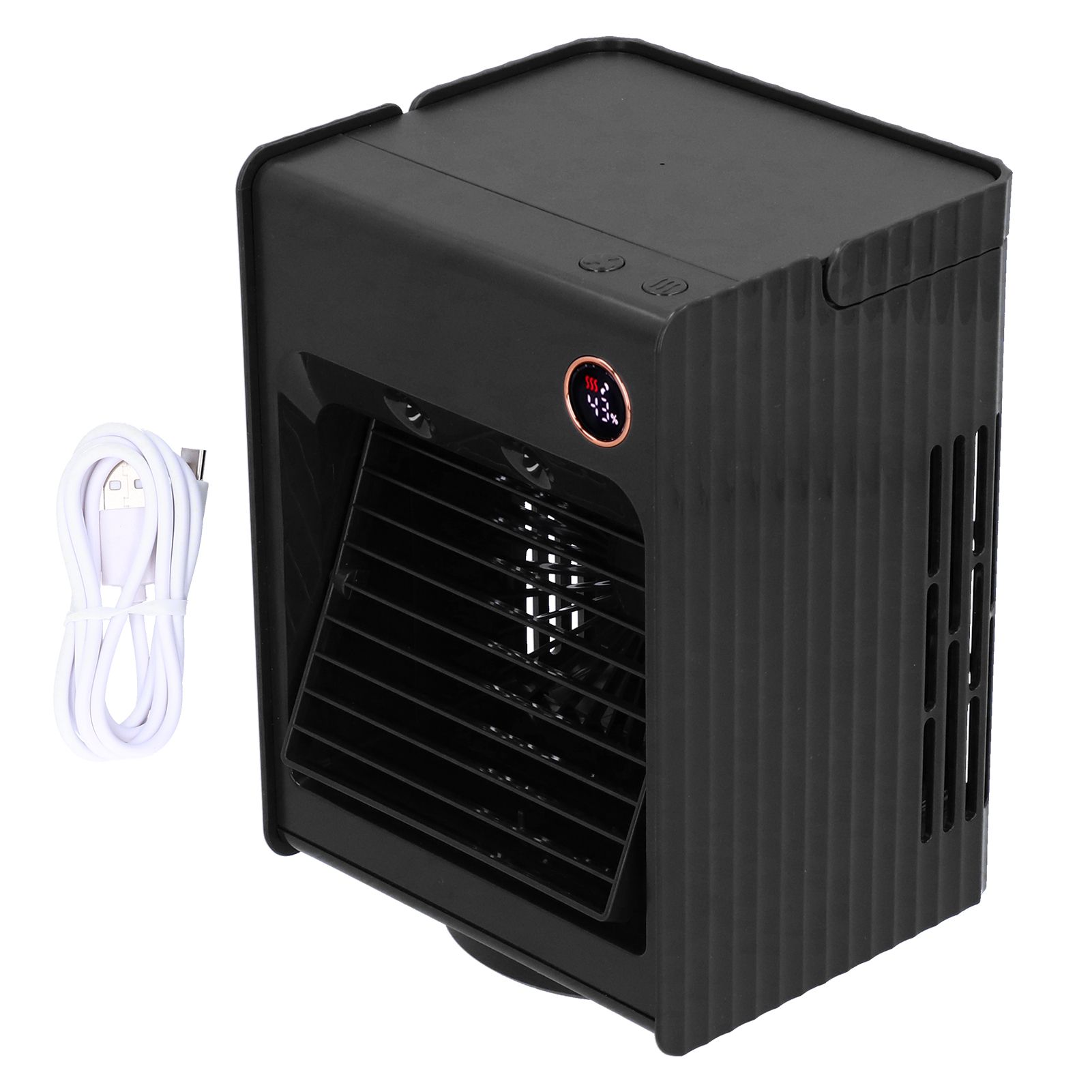 2 in 1 Oscillating Spray Humidification Fan with Light USB Charging Desktop view 2