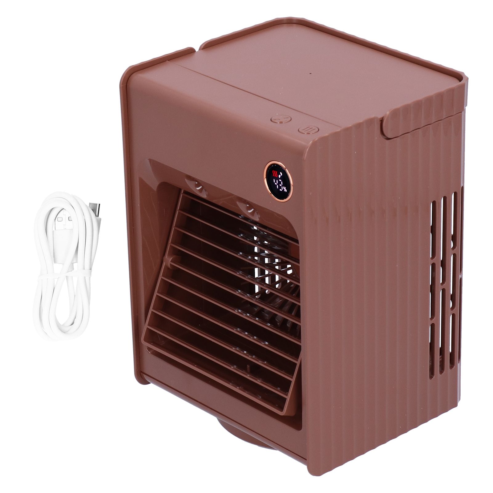2 in 1 Oscillating Spray Humidification Fan with Light USB Charging Desktop view 2