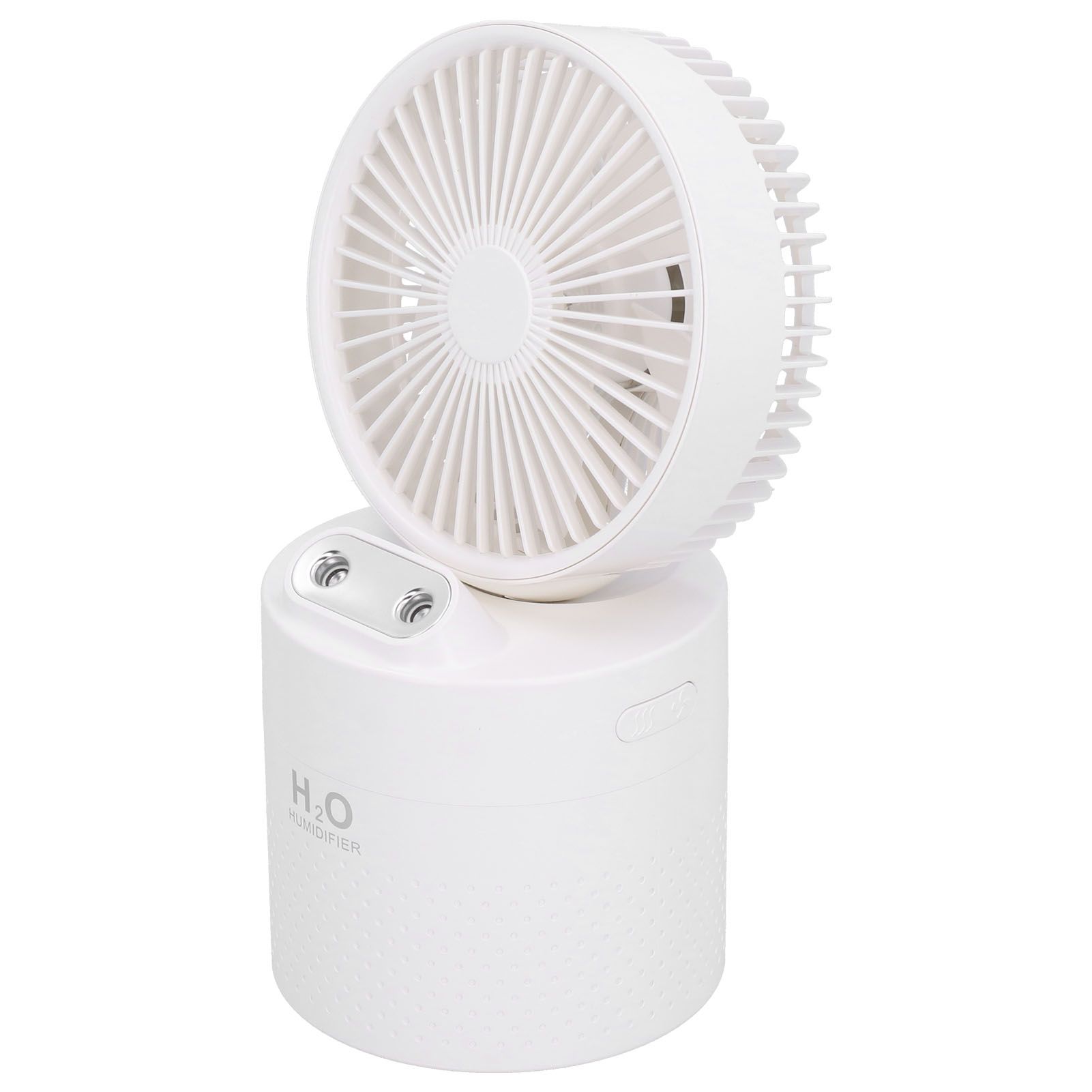 4000mAh Humidifier Fan Dual Mist Spray USB Charging Fan Cooling Humidifier for view 3