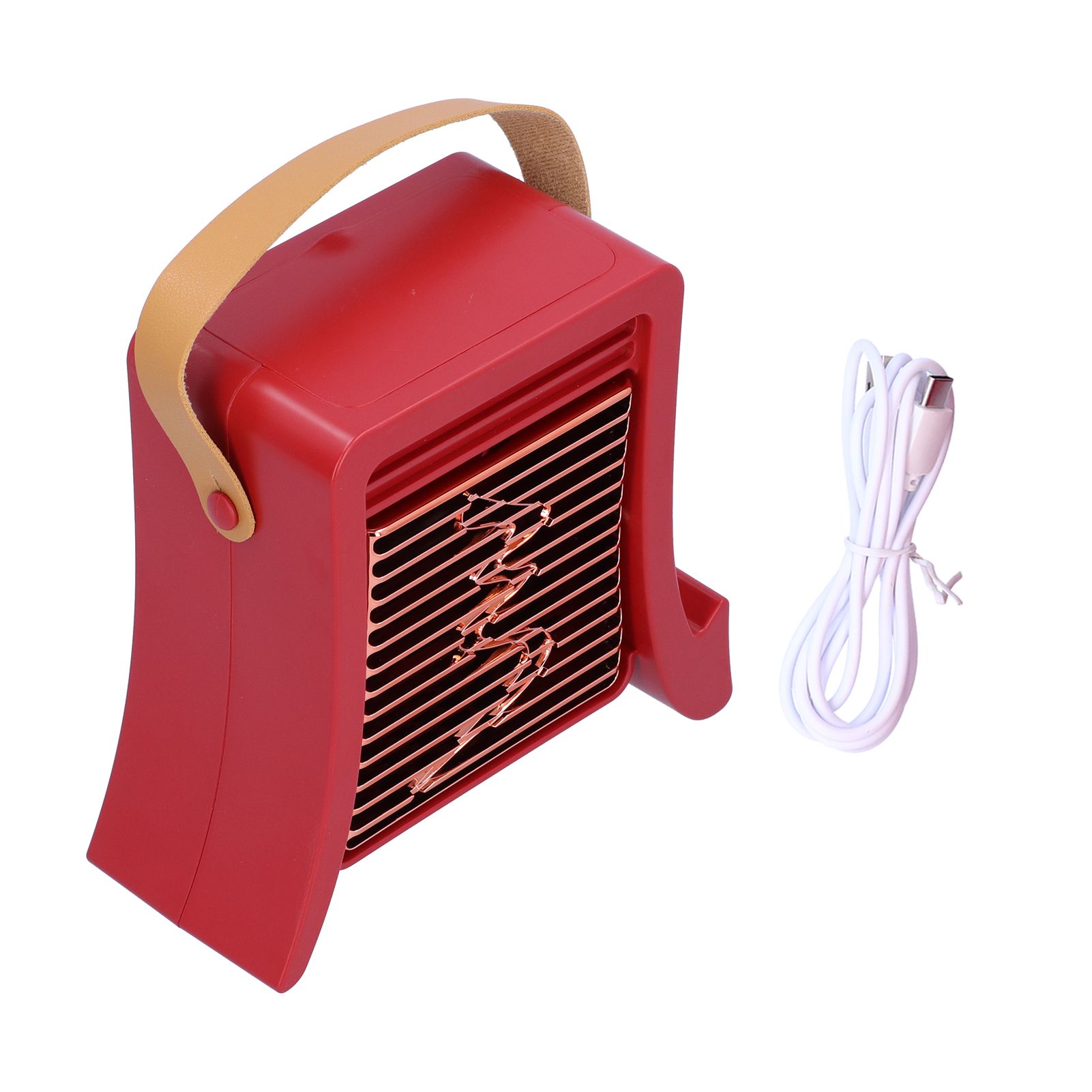 LED Humidification Fan Portable USB Charging Cooling Fan for Living Room view 2