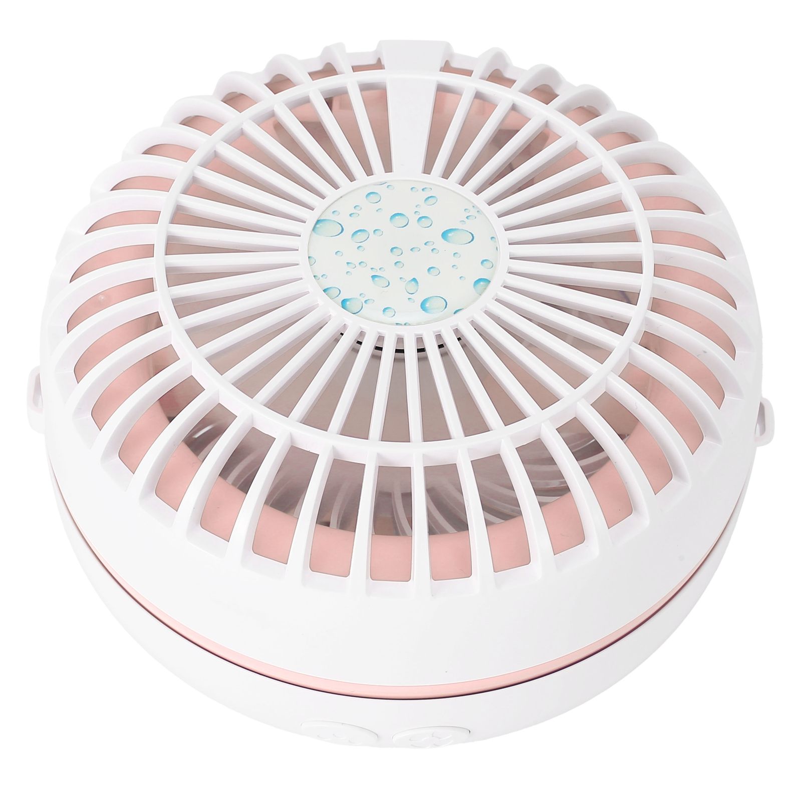 Multifunctional Folding Fan Portable USB Charging Makeup Mirror Humidifier view 6