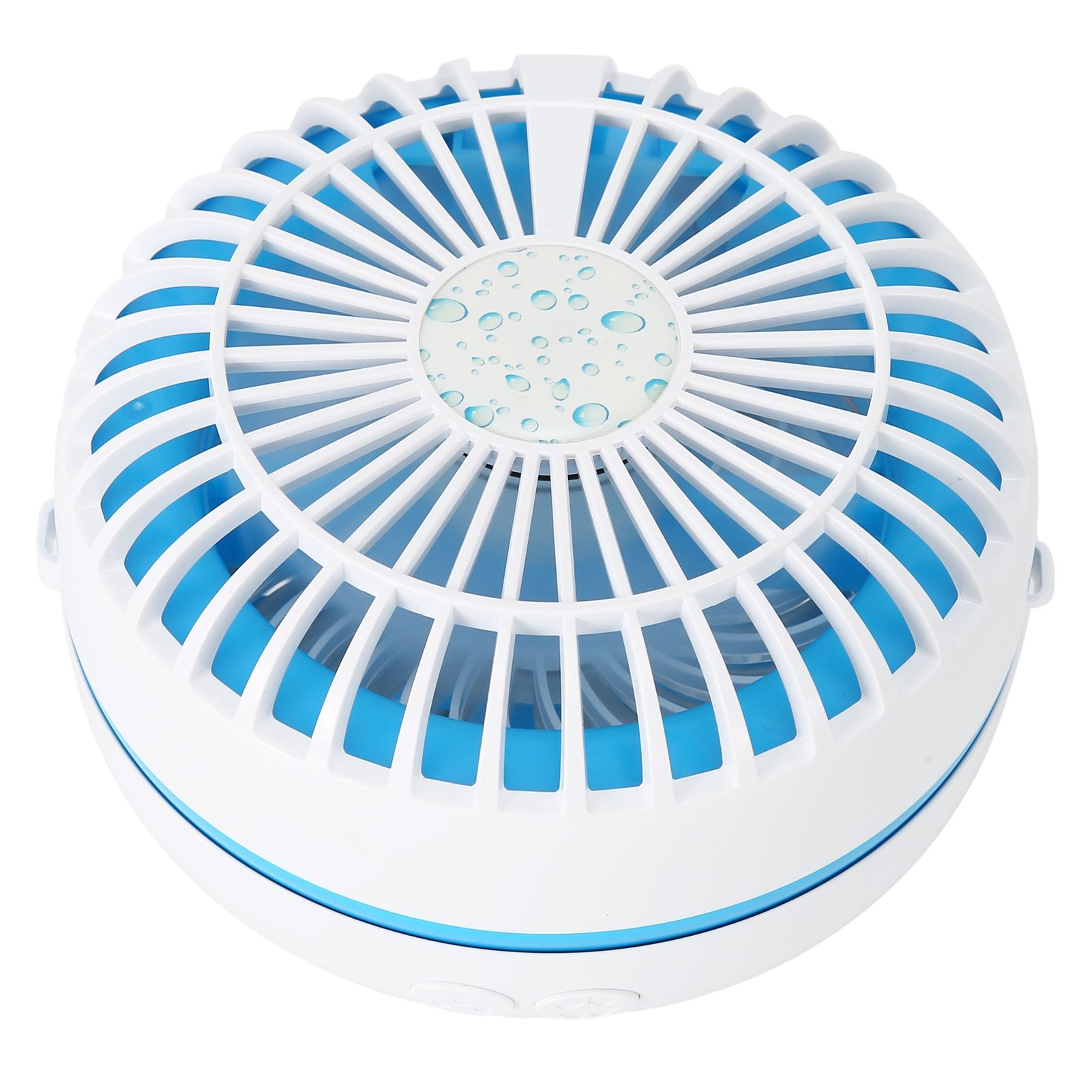 Multifunctional Folding Fan Portable USB Charging Makeup Mirror Humidifier view 5