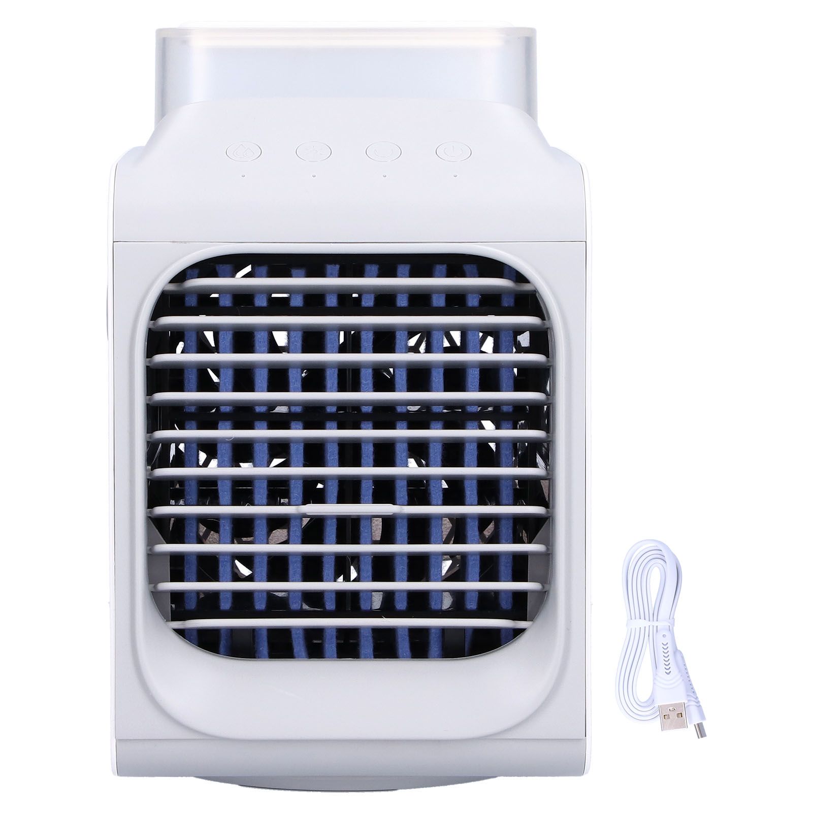 350ml Air Cooler USB Charging 90 Degree Shaking Head Spray Cooling Night Light view 2