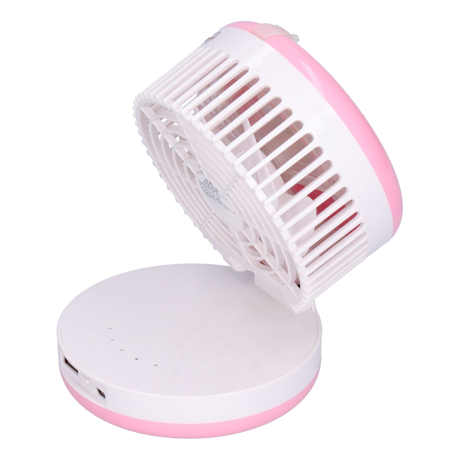 Desktop Humidifying Electric Fan Foldable Water Spray Mist Fan USB Charging view 3