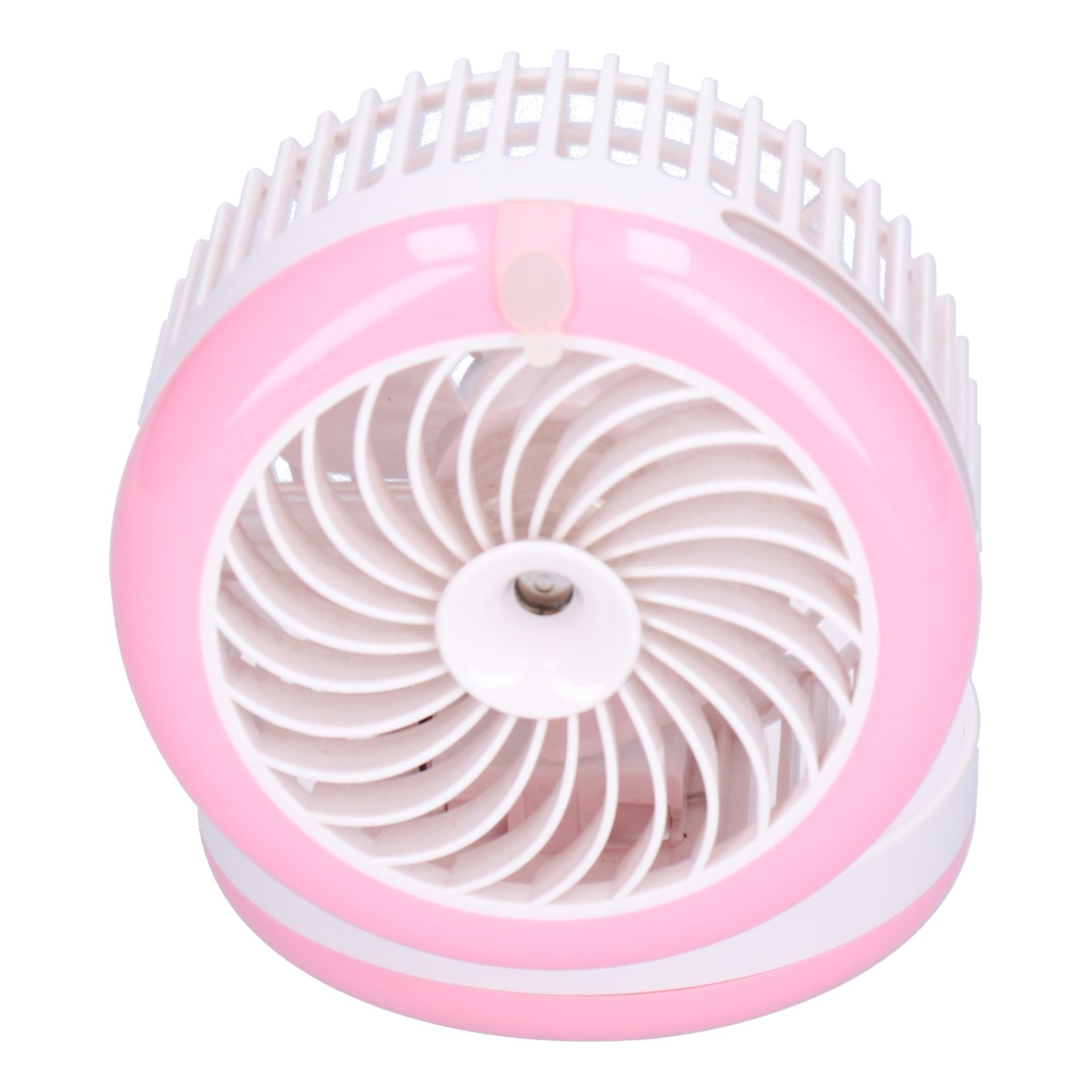 Desktop Humidifying Electric Fan Foldable Water Spray Mist Fan USB Charging view 5