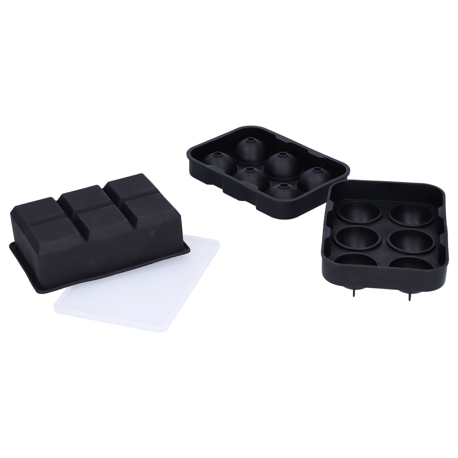 2PCS 6 Grid Ice Cubes Tray Silicone NonStick Ice Cubes Maker DIY Kitchen view 5