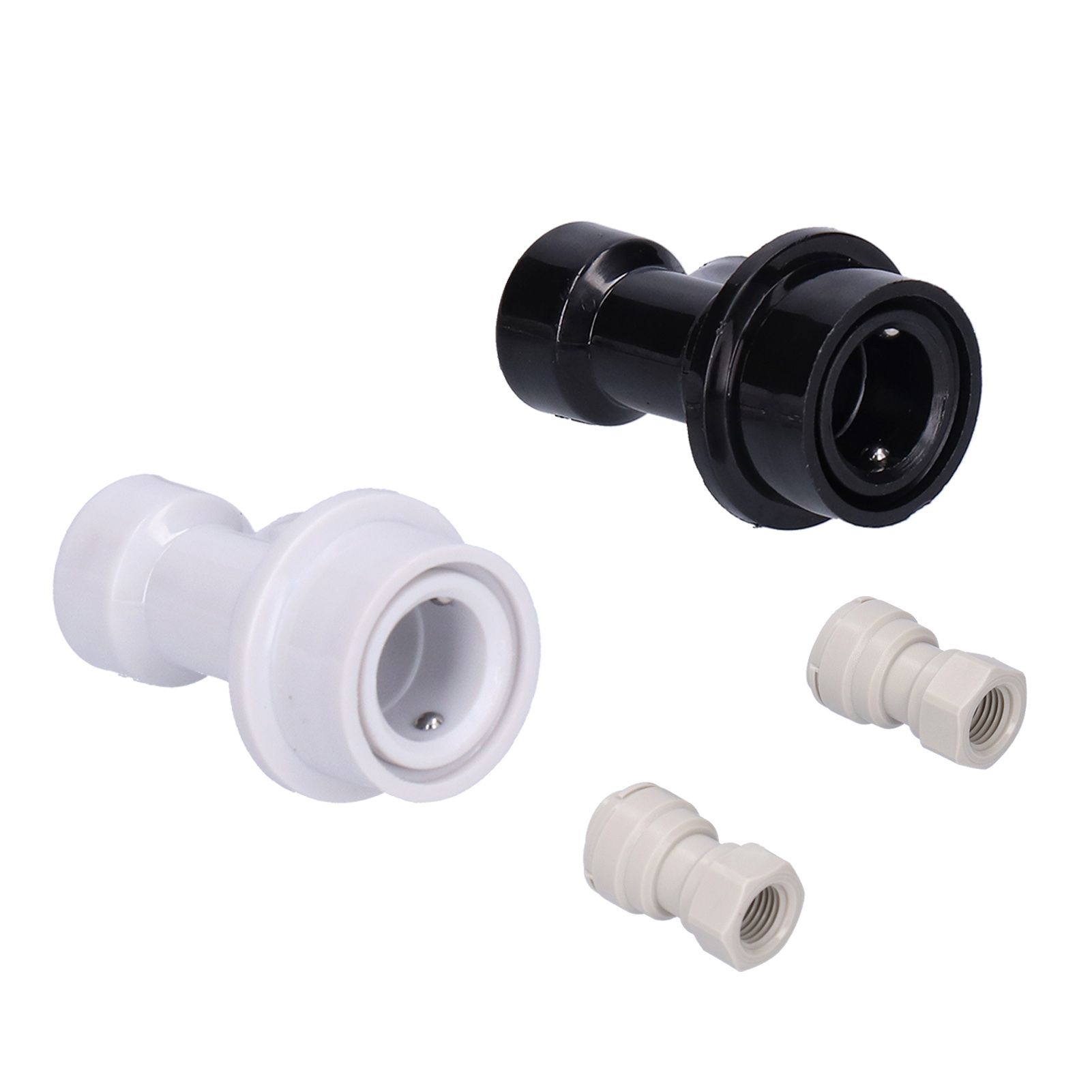 Ball Lock Adapter 3/8in ‑1/4in Beer Keg Coupler Quick Disconnect for Cornelius view 4