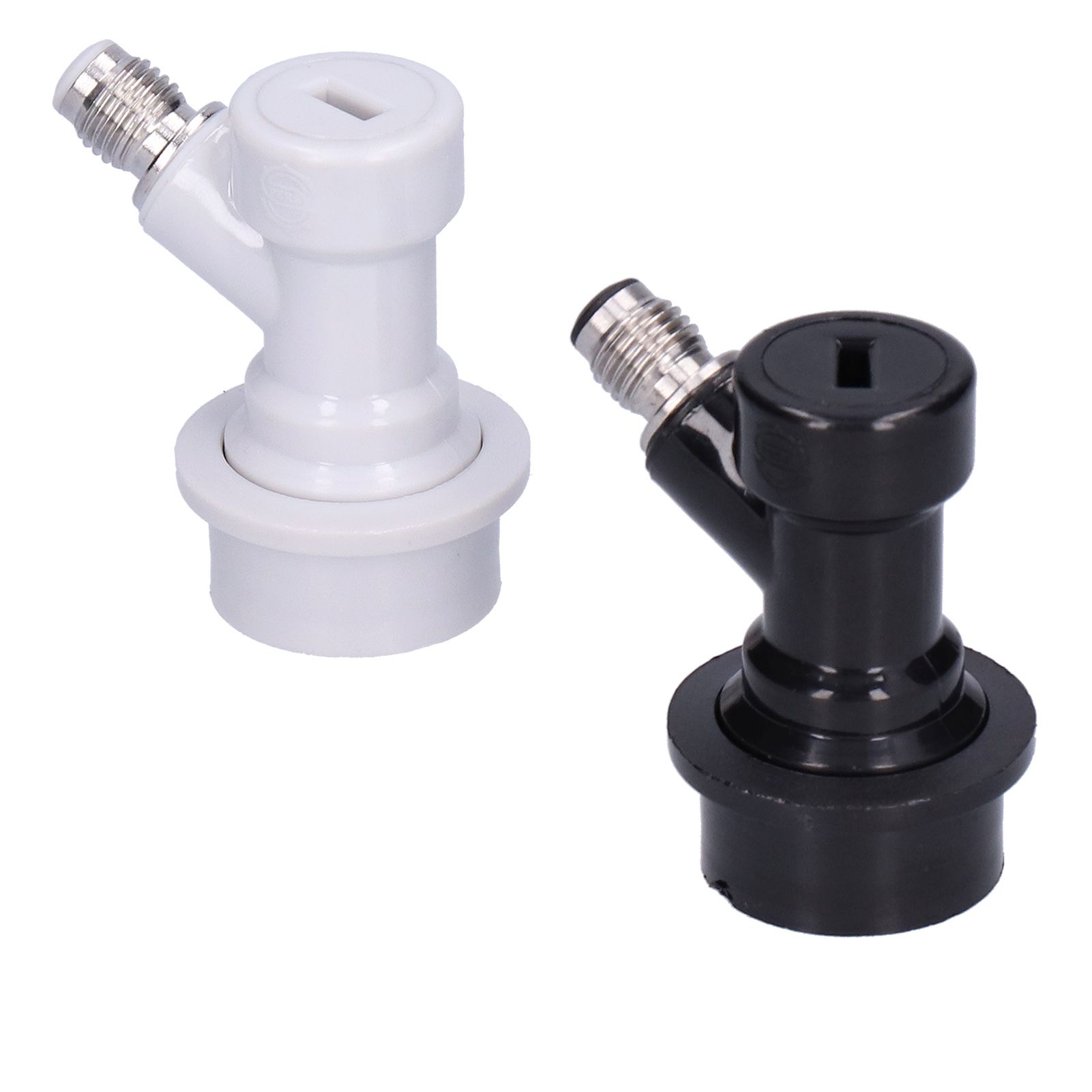 Ball Lock Adapter 3/8in ‑1/4in Beer Keg Coupler Quick Disconnect for Cornelius view 9