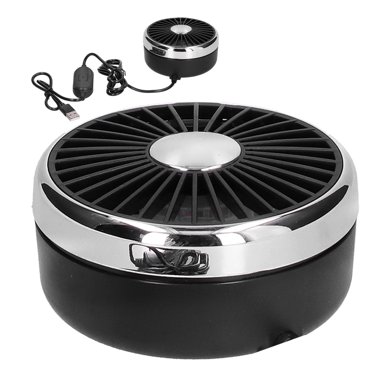 Car Fan 360° Rotatable Singlehead Electric Fan Three Speed Electric Fan with view 6