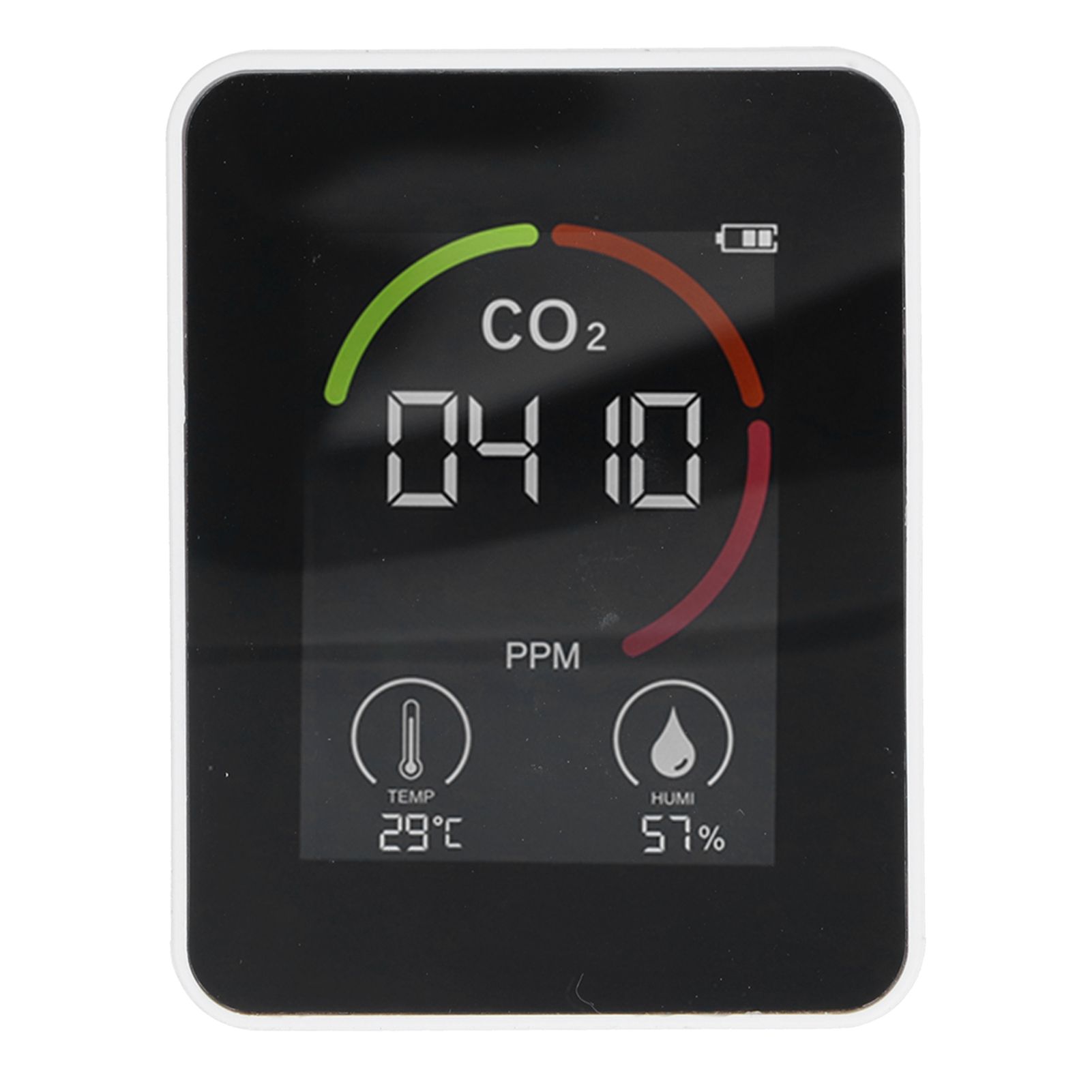 Smart Carbon Dioxide Detector USB Charging Infrared Temperature Humidity Air view 5